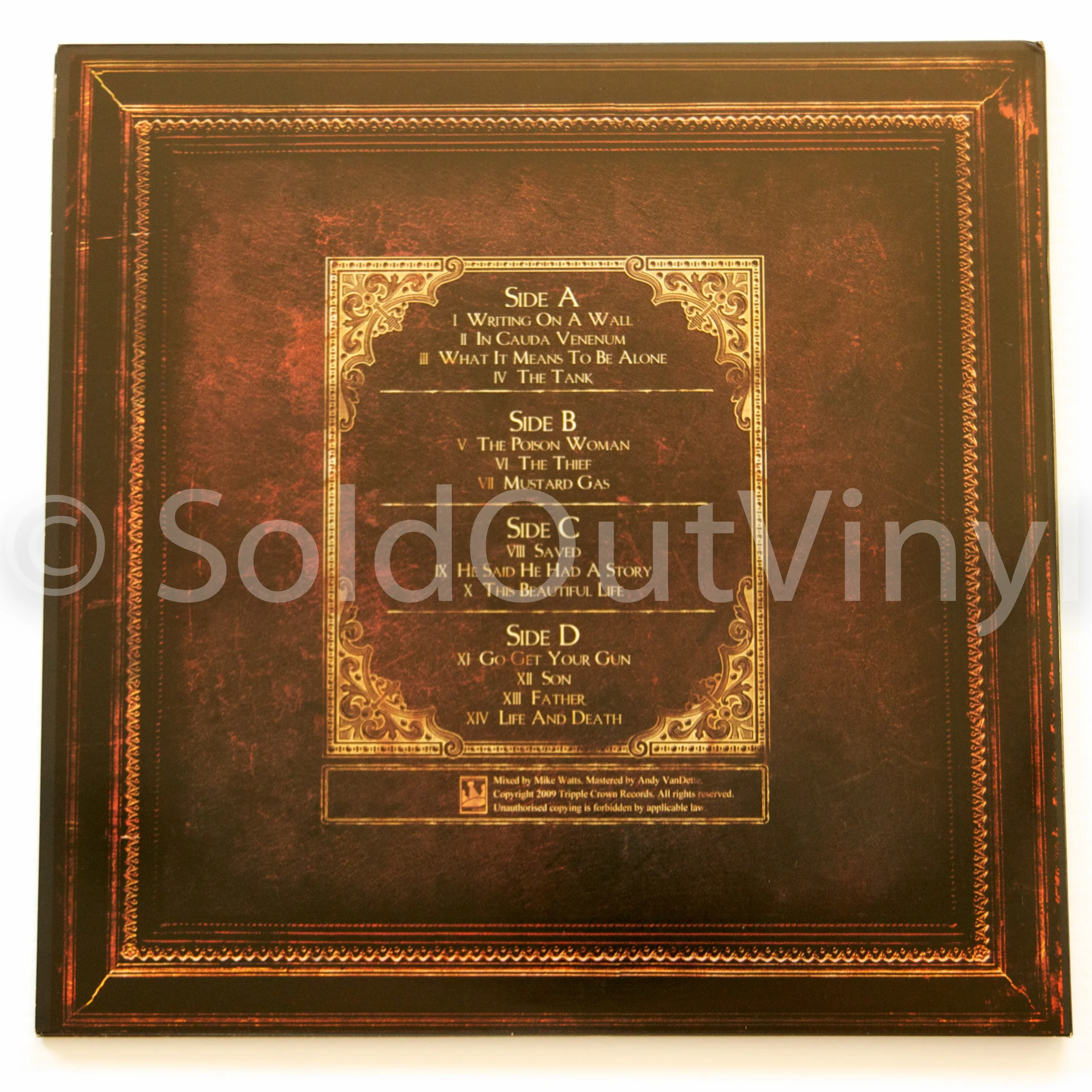 The Dear Hunter - Act III: Life and Death Vinyl - White LP